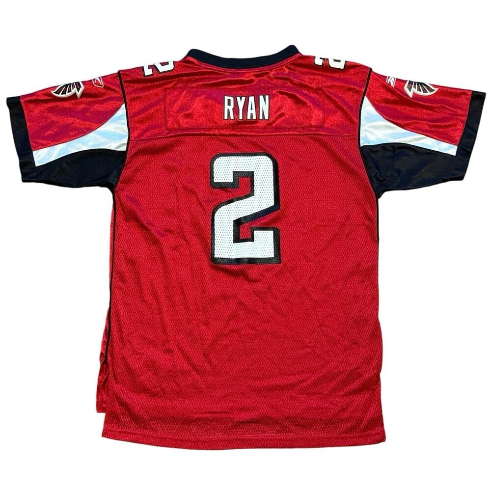 Matt Ryan #2 Atlanta Falcons NFL Football Jersey Red Youth XL